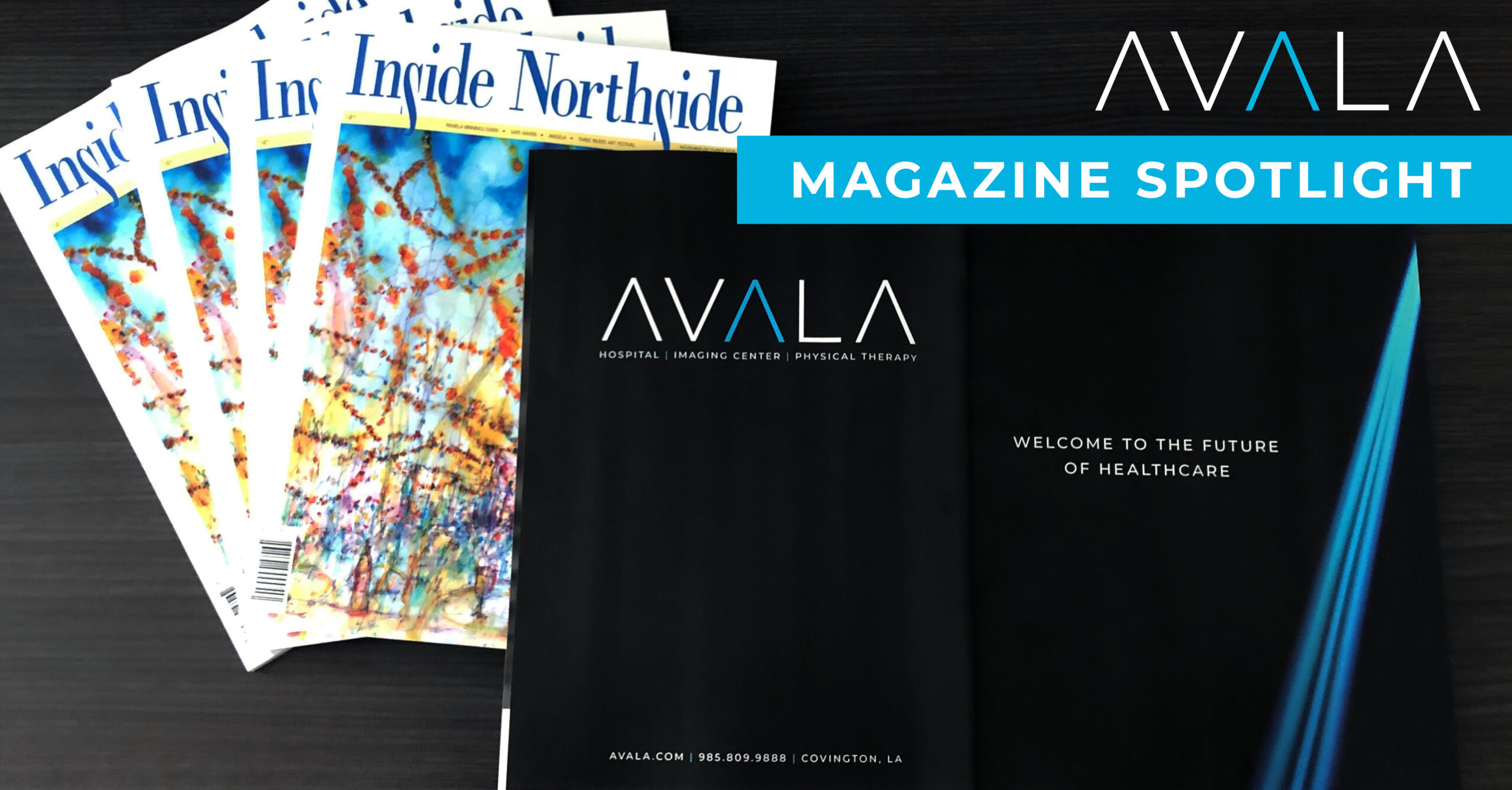 Avala Magazine Ad in Inside Northside Magazine
