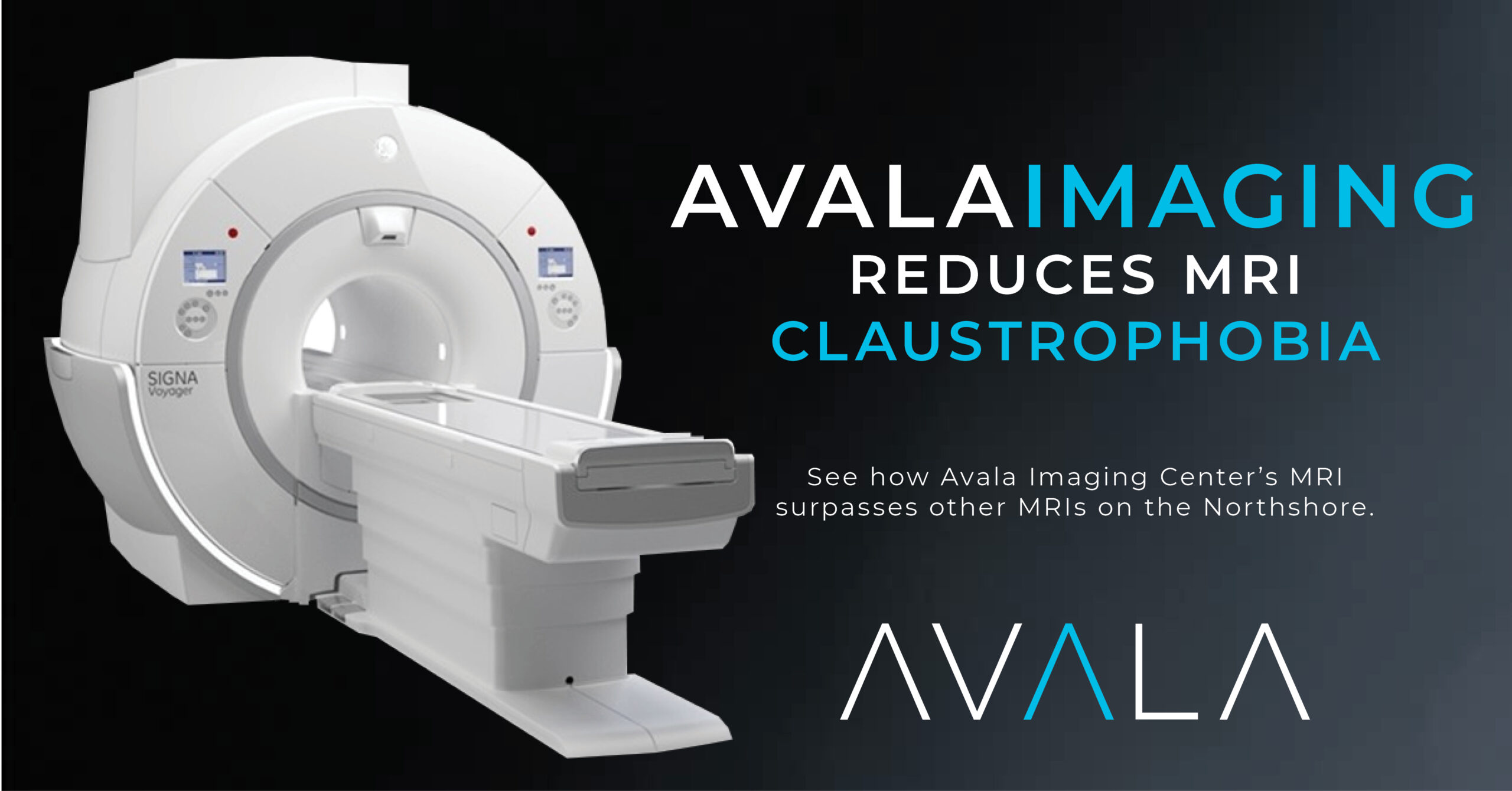 Reduces MRI Claustrophobia
