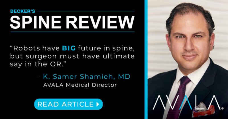 Shamieh Becker's Spine Review Publication