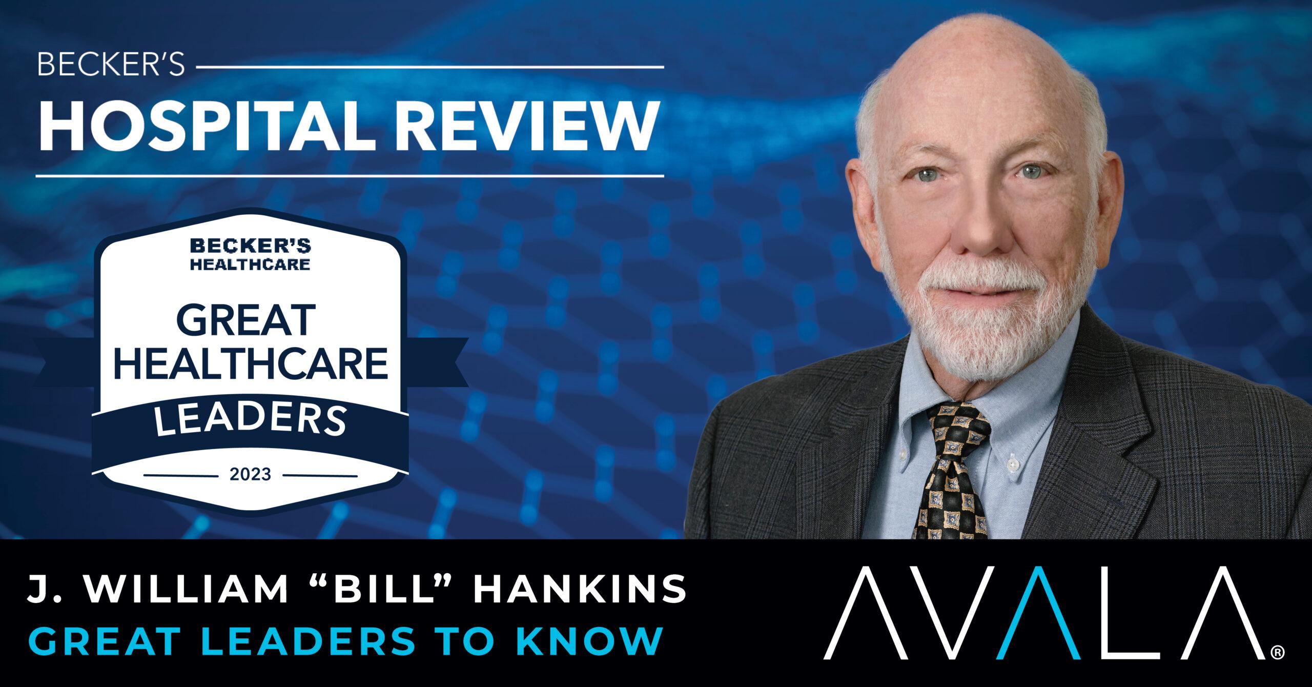 Beckers Review Great Healthcare Leaders to Know - Blog Post - AVALA 2023