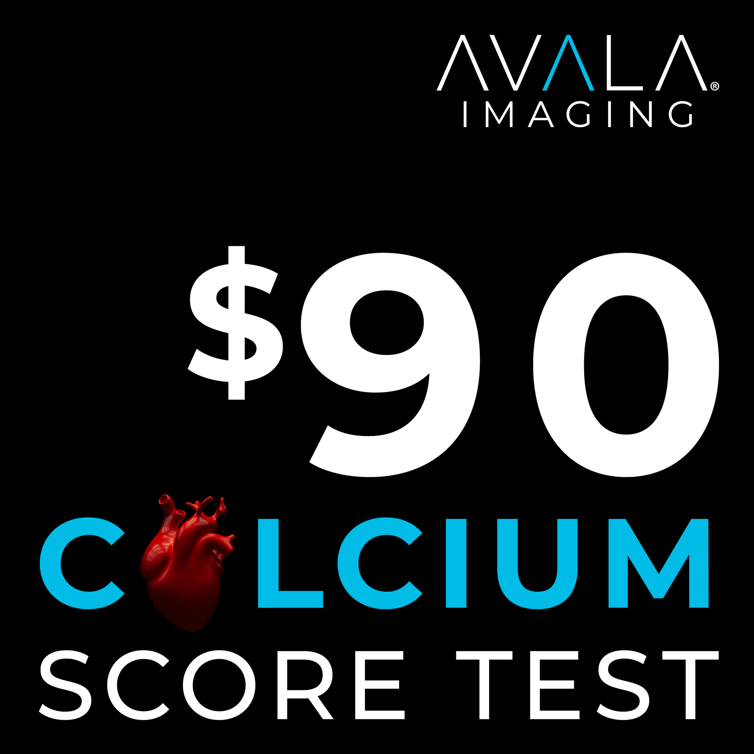 $90 CT CALCIUM SCORE PRICING